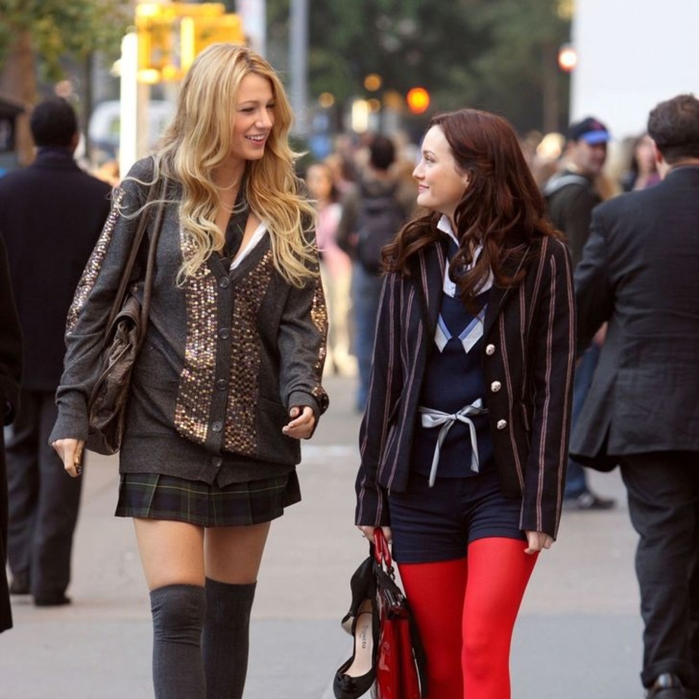 ❤️ ASO Gossip Girl Striped Navy Blazer - Picture 4 of 11